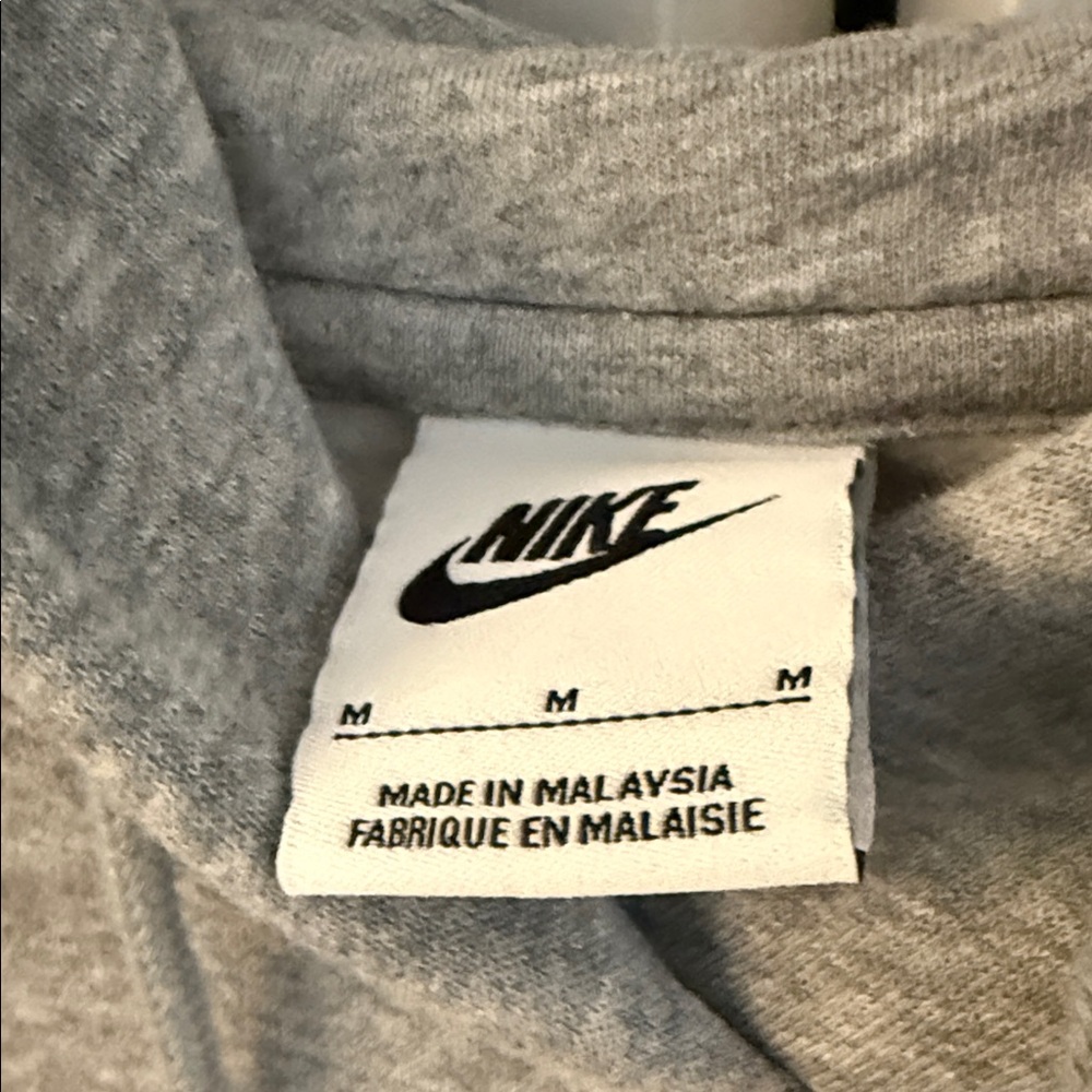 Nike Women's Classic Gray Hoodie - Picture 2 of 5